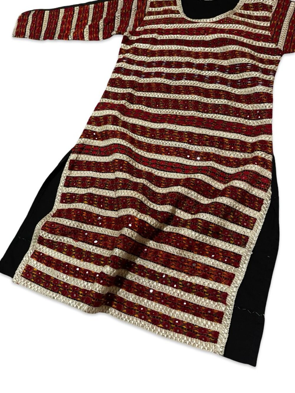 Handmade Red Sequin Tunic